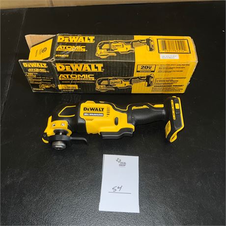 Retail $189.00 DEWALT ATOMIC Oscillating Multi Tool Tool Only